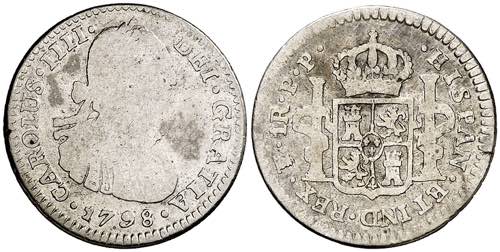 1798. Carlos IV. Potosí. PP. 1 ... 