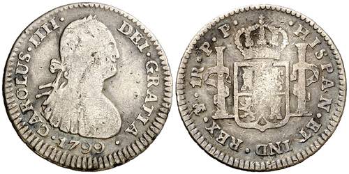 1799. Carlos IV. Potosí. PP. 1 ... 