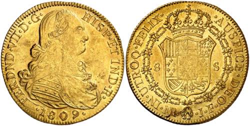 1809. Fernando VII. Santa Fe de ... 