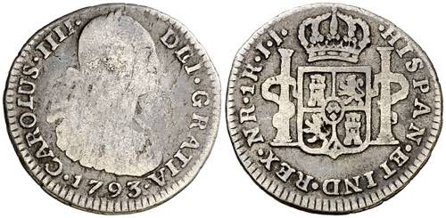 1793. Carlos IV. Santa Fe de Nuevo ... 
