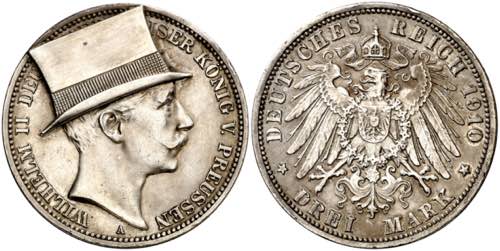 Alemania. Prusia. 1910. Guillermo ... 
