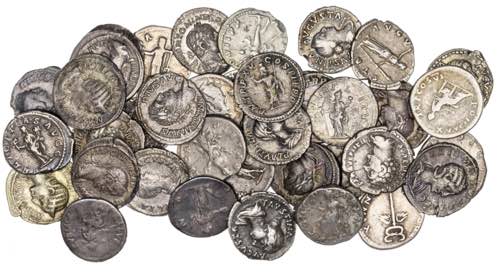 Lote de 36 denarios (Vespasiano a ... 