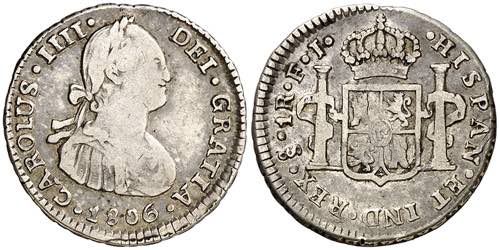 1806. Carlos IV. Santiago. FJ. 1 ... 