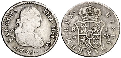 1799. Carlos IV. Sevilla. CN. 1 ... 