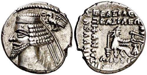 Imperio Parto. Phraates IV (38-2 ... 