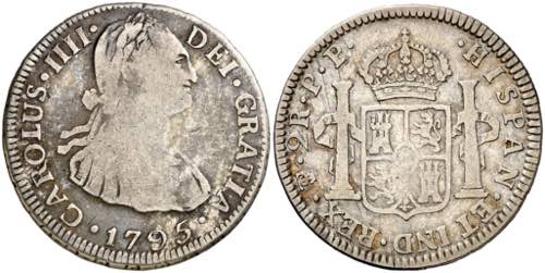 1795. Carlos IV. Potosí. PP. 2 ... 