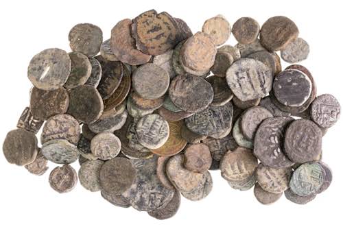 Lote de 113 monedas islámicas, ... 
