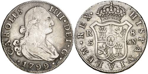 1799. Carlos IV. Sevilla. CN. 8 ... 