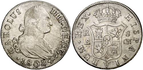 1803. Carlos IV. Sevilla. CN. 8 ... 