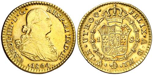 1804. Carlos IV. México. TH. 1 ... 