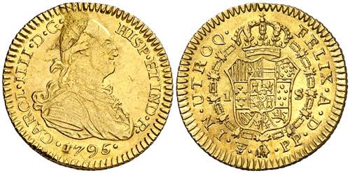 1795. Carlos IV. Potosí. PP. 1 ... 
