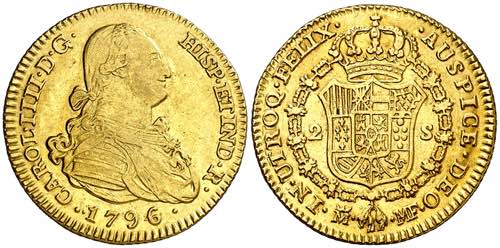 1796/4. Carlos IV. Madrid. MF. 2 ... 