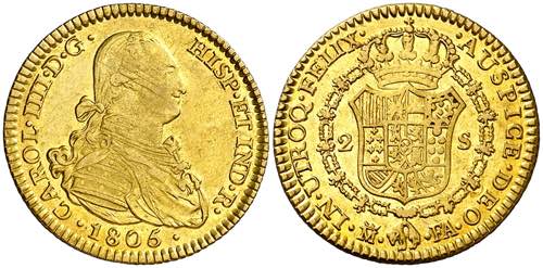 1805. Carlos IV. Madrid. FA. 2 ... 