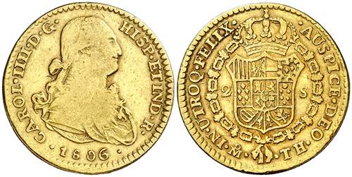 1806. Carlos IV. México. TH. 2 ... 