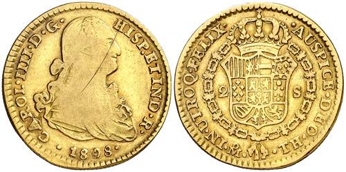 1808. Carlos IV. México. TH. 2 ... 