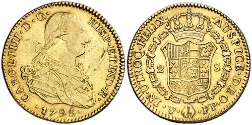 1795. Carlos IV. Potosí. PP. 2 ... 