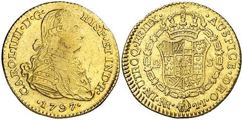 1797/6. Carlos IV. Santa Fe de ... 