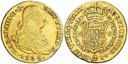 1806/5. Carlos IV. Santa Fe de ... 