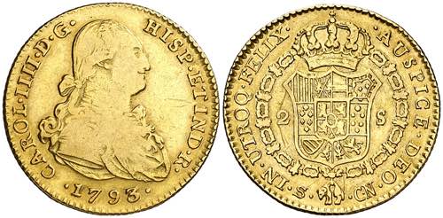 1793. Carlos IV. Sevilla. CN. 2 ... 