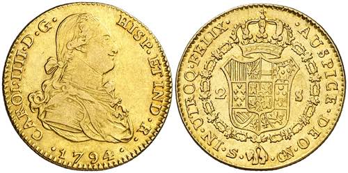 1794. Carlos IV. Sevilla. CN. 2 ... 