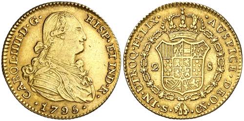 1795. Carlos IV. Sevilla. CN. 2 ... 