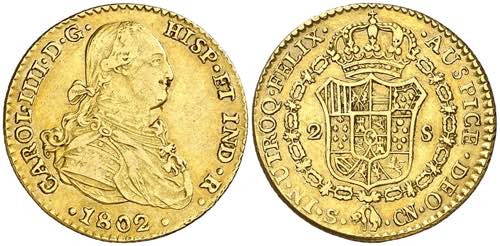 1802. Carlos IV. Sevilla. CN. 2 ... 