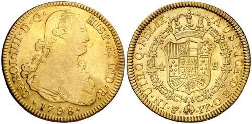 1798. Carlos IV. Potosí. PP. 4 ... 