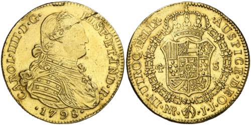 1798. Carlos IV. Santa Fe de Nuevo ... 