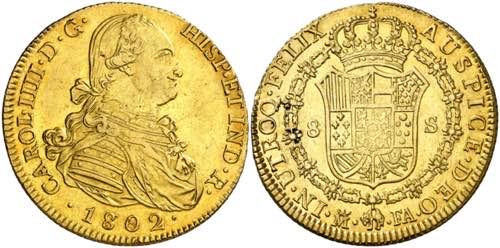 1802/789. Carlos IV. Madrid. FA. 8 ... 