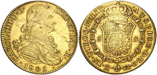 1805. Carlos IV. Madrid. FA. 8 ... 