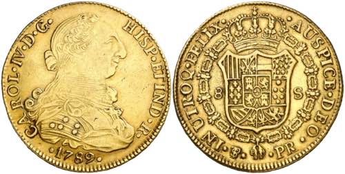 1789. Carlos IV. Potosí. PR. 8 ... 