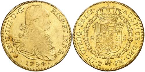 1794. Carlos IV. Potosí. PR. 8 ... 
