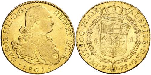 1801. Carlos IV. Potosí. PP. 8 ... 