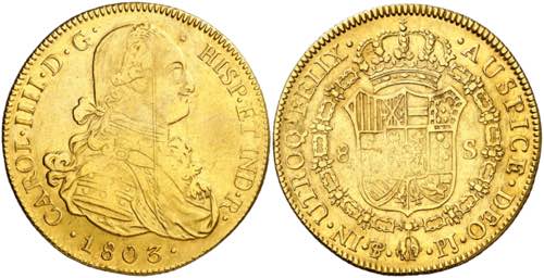 1803. Carlos IV. Potosí. PJ. 8 ... 