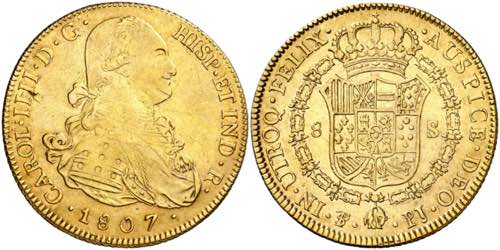 1807. Carlos IV. Potosí. PJ. 8 ... 