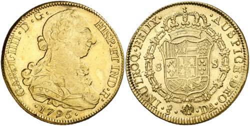 1795. Carlos IV. Santiago. DA. 8 ... 