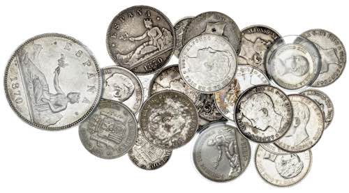 1869 a 1926. 50 céntimos (cinco), ... 