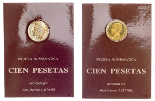1982. Juan Carlos I. 100 pesetas. ... 