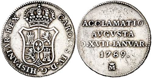 1789. Carlos IV. Madrid. ... 