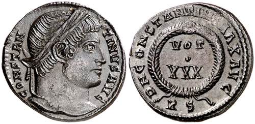 (329 d.C.). Constantino I. Roma. ... 