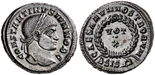 (321-324 d.C.). Constantino II. ... 