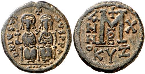 (574-575). Justino II y Sofía. ... 
