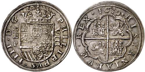 1630. Felipe IV. Segovia. P. 8 ... 