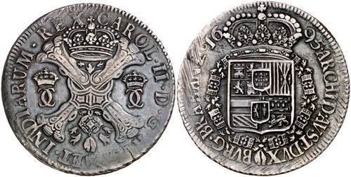1695. Carlos II. Amberes. 1 ... 