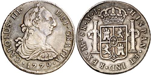 1779. Carlos III. Lima. MJ. 8 ... 