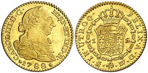 1788. Carlos III. Madrid. DV. 1 ... 