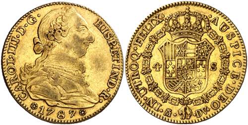 1787. Carlos III. Madrid. DV. 4 ... 