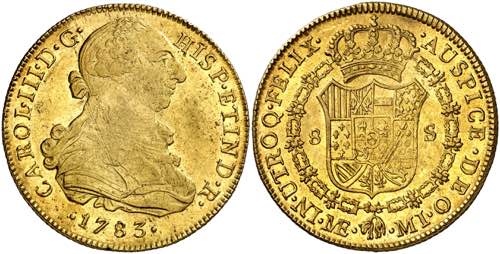 1783. Carlos III. Lima. MI. 8 ... 