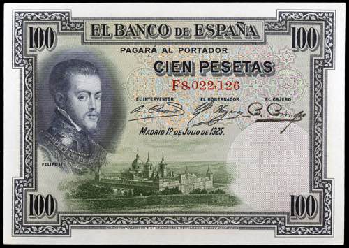 1925. 100 pesetas. (Ed. D11) (Ed. ... 