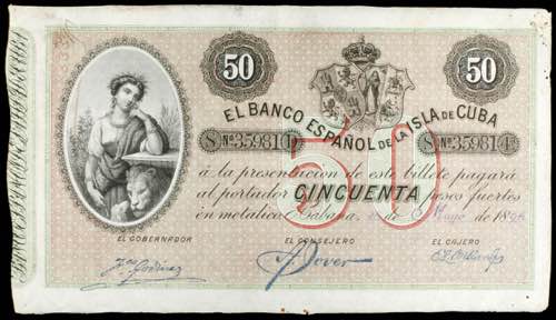 1896. El Banco Español de la Isla ... 